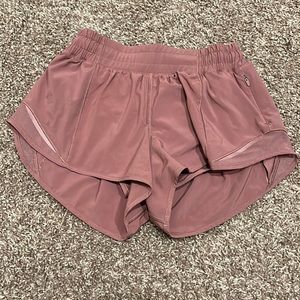 2.5 inch, lululemon short. 4 regular